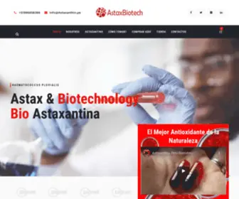 Astaxanthin.pe(Astax Biotechnology Company) Screenshot