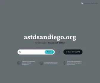 Astdsandiego.org(astdsandiego) Screenshot