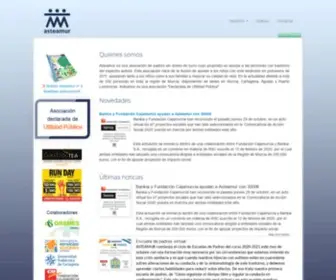 Asteamur.org(Asociación Personas Trastorno Autista de la Región de Murcia) Screenshot