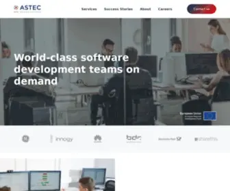 Astec.net(Enterprise Software Product Development) Screenshot