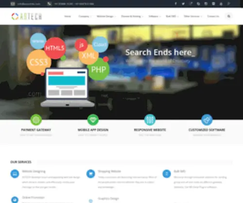 Astech4U.com(Website Designing company in siliguri) Screenshot