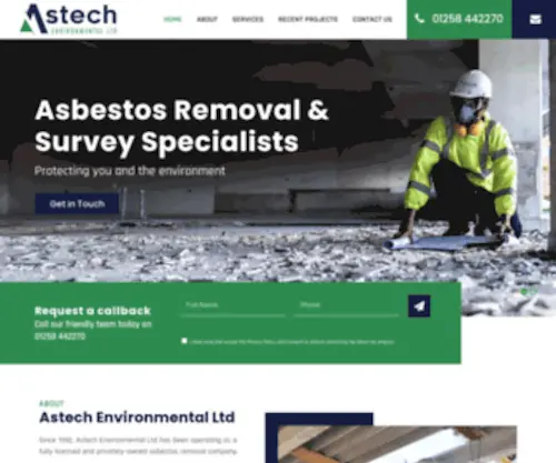 Astechenvironmental.co.uk(Astech Environmental Services UK) Screenshot