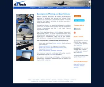 Astech.ie(Assessment Tools and Training Software) Screenshot