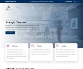 Astecit.com(ASTEC IT Strategic Partner) Screenshot