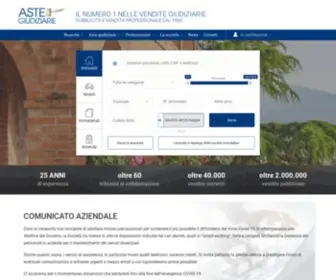 Astegiudiziarie.it(Il portale italiano delle aste giudiziarie immobiliari e mobiliari) Screenshot