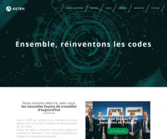 Astek.fr(Astek) Screenshot