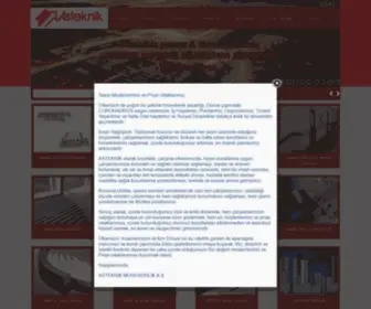 Asteknik.com(Asteknik Mühendislik) Screenshot