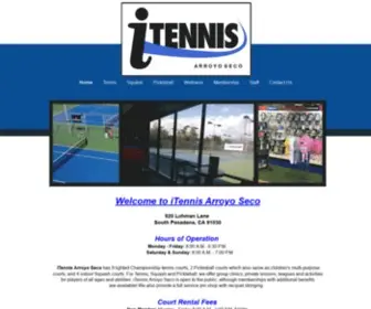 Astennis.com(Tennis Programs for South Pasadena) Screenshot