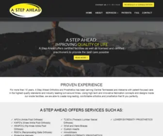 Astepaheadoandp.com(A Step Ahead) Screenshot