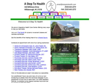 Asteptohealth.com(A Step To Health) Screenshot