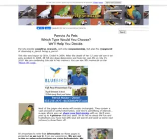 Astepupbird.com(Which pet bird) Screenshot