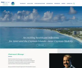 Astercaymanmedcity.com(Aster DM Healthcare) Screenshot