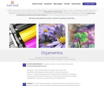 Astergraf.com.br(Áster) Screenshot