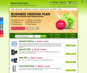 Asterhost.com(Web Hosting Directory) Screenshot