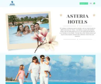 Asteriahotels.com(Asteria Hotels & Resorts) Screenshot