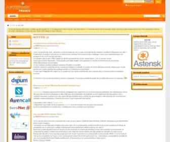 Asterisk-France.org(Le forum officiel de l'Association Asterisk France) Screenshot