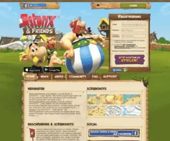 Asterix-Friends.com(Asterix & Friends) Screenshot
