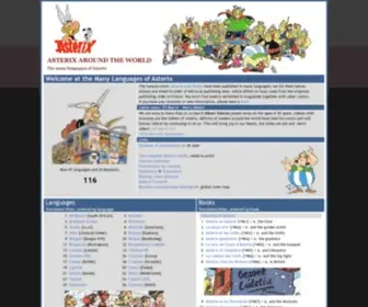 Asterix-Obelix.nl(Asterix around the World) Screenshot
