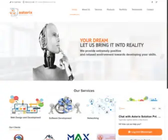 Asterix.com.np(Asterix Solution Pvt. Ltd) Screenshot