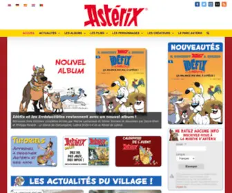 Asterix.com(Le site officiel) Screenshot