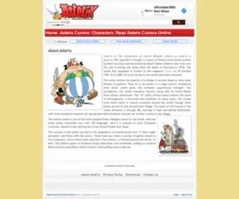 Asterixonline.info(Read Asterix Comics Online) Screenshot