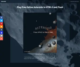 Asteroids.cc(Asteroids Game) Screenshot