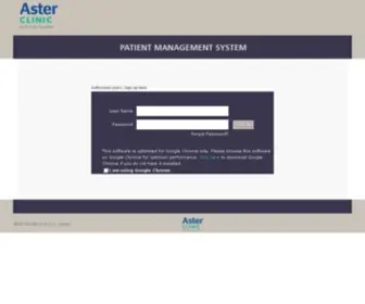 Asterpms.com(Guest Relationship Management) Screenshot