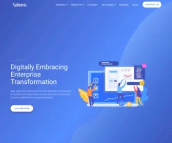 Asterro.com(Asterro is a Custom Application Development company and ERP Development Company) Screenshot
