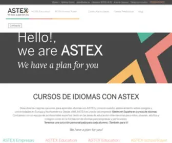 Astex.es(Cursos de Idiomas ASTEX) Screenshot