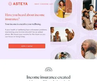 Asteya.world(Income Insurance) Screenshot