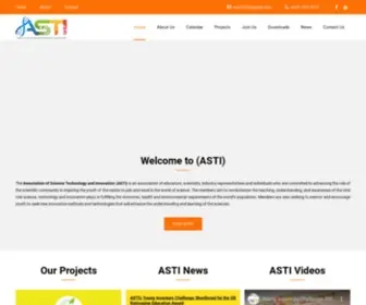 Asti.org.my(Association of Science) Screenshot