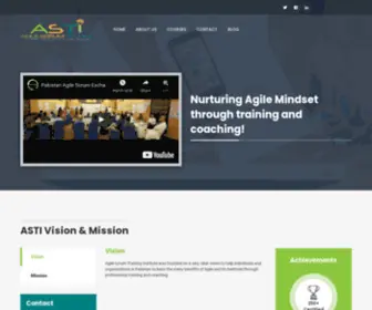 Asti.pk(Agile Scrum Training Institute (Private) Limited) Screenshot