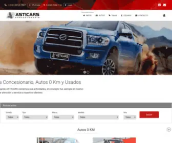 Asticars.com(Autos 0 km y usados en Uruguay) Screenshot