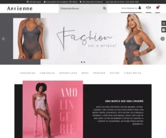 Astienne.com.br(Astienne Lingerie) Screenshot