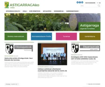 Astigarraga.eus(Astigarragako Udala) Screenshot