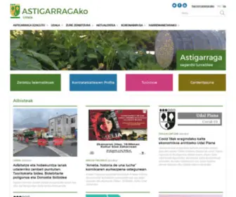 Astigarraga.net(Astigarragako Udala) Screenshot