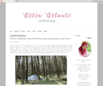 Astinastanti.com(Astin Astanti) Screenshot