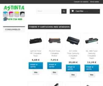 Astinta.es(Cartuchos de Tinta y Toner Compatible) Screenshot