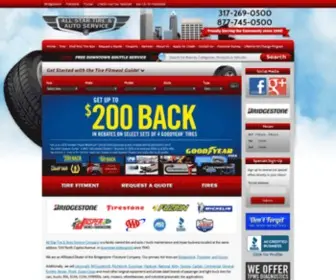 Astires.com(All Star Tire & Auto Service) Screenshot
