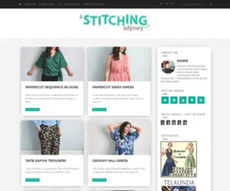 Astitchingodyssey.com(A Stitching Odyssey) Screenshot