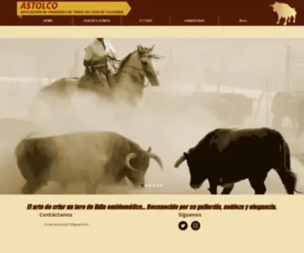 Astolco.com(Asociación de criadores de toros de lidia) Screenshot