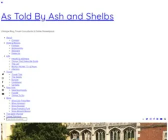 Astoldbyashandshelbs.com(As Told By Ash and Shelbs) Screenshot