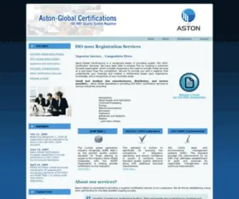 Aston-Global.com(Aston-Global Certifications) Screenshot