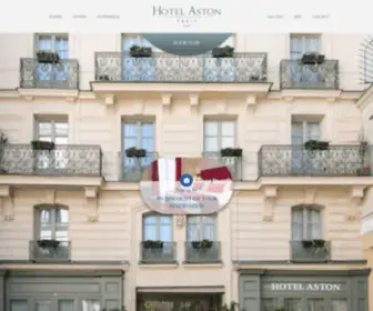 Aston-Hotel-Paris.com(Votre) Screenshot