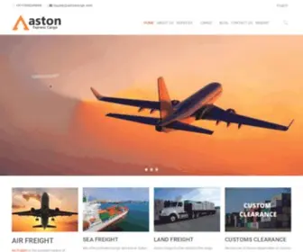 Astoncargo.com(Aston Cargo) Screenshot