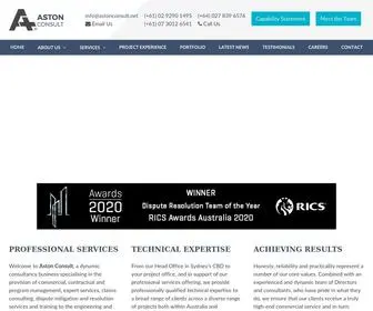 Astonconsult.net(Aston Consult Pty Ltd) Screenshot