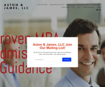 Astonjamesllc.com(Aston & James) Screenshot