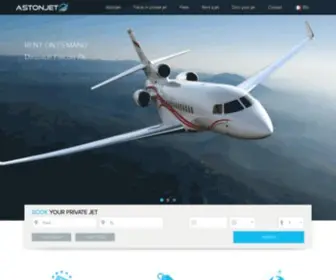 Astonjet.com(Astonjet) Screenshot