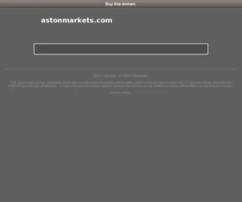 Astonmarkets.com(Managed Forex Accounts & Automated) Screenshot