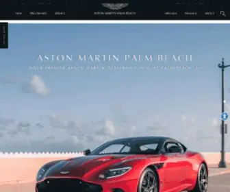 Astonmartinpalmbeach.com Screenshot